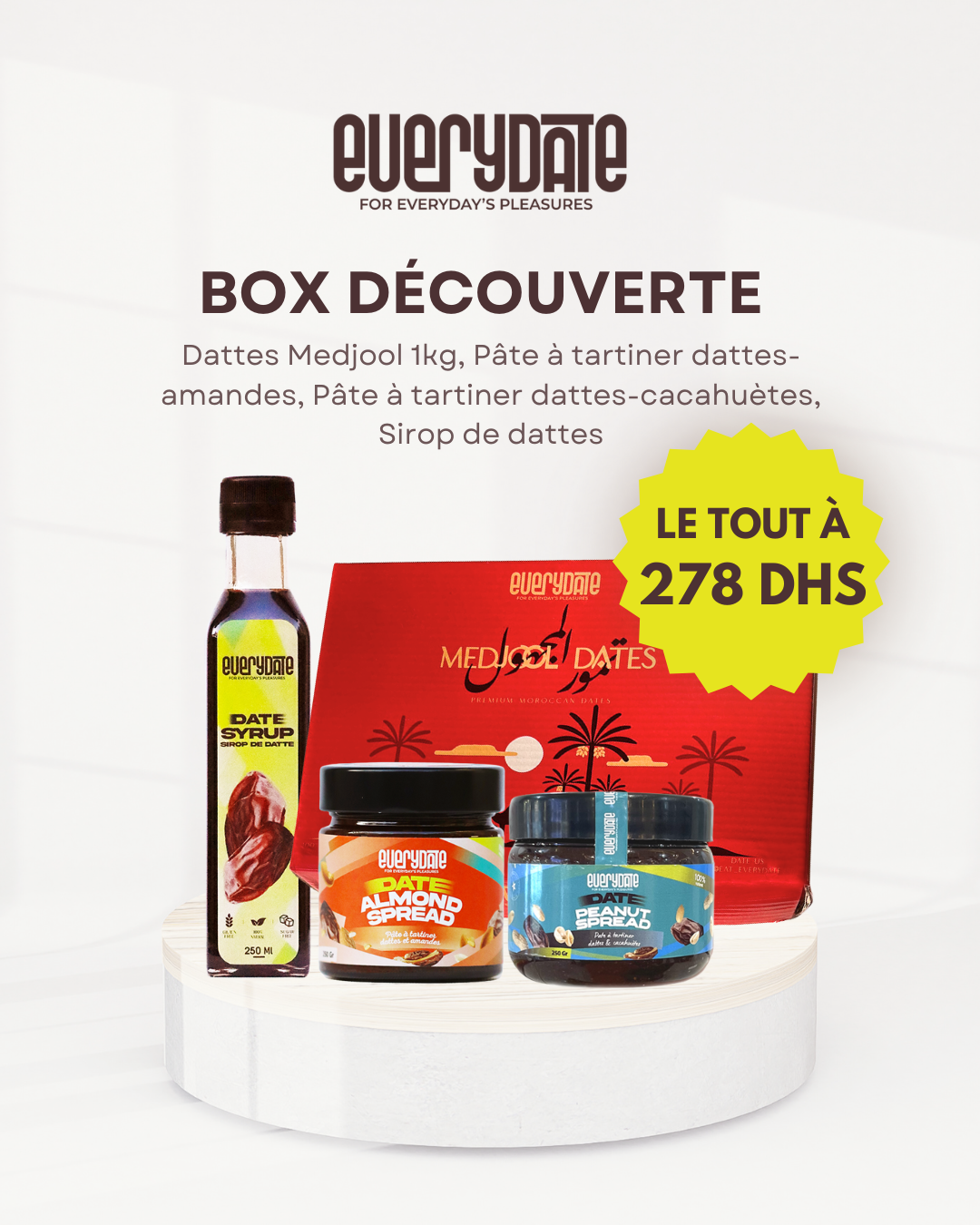 🎁 Box Découverte Everydate