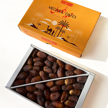 Pack Dattes Mejhoul 1 kg avec 2 Pâtes à Tartiner – Offre Spéciale